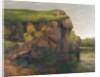 Rocky Cliffs by Gustave Courbet