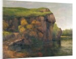 Rocky Cliffs by Gustave Courbet