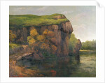 Rocky Cliffs by Gustave Courbet