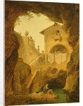 The Fountain under the Grotto by Hubert Robert