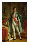 Louis Alexandre Berthier Showing a Map of the Forest of Fontainebleau, 1808 by Jacques Augustin Catherine Pajou