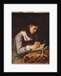 Young Man Writing by Joos van (follower of) Craesbeeck