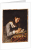 Young Man Writing by Joos van (follower of) Craesbeeck