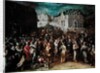 Procession of the Holy League in 1590 by French School