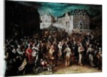 Procession of the Holy League in 1590 by French School
