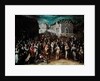 Procession of the Holy League in 1590 by French School