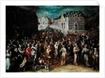 Procession of the Holy League in 1590 by French School