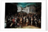 Procession of the Holy League in 1590 by French School