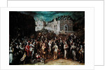 Procession of the Holy League in 1590 by French School