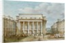 View of the Facade of the Theatre Italien by Victor Jean Nicolle