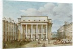 View of the Facade of the Theatre Italien by Victor Jean Nicolle