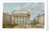 View of the Facade of the Theatre Italien by Victor Jean Nicolle