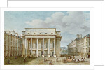 View of the Facade of the Theatre Italien by Victor Jean Nicolle