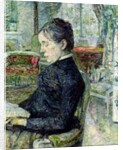 Adele Tapie de Celeyran Countess of Toulouse-Lautrec-Monfa in the Salon of Chateau de Malrome, 1887 by Henri de Toulouse-Lautrec