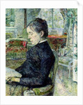 Adele Tapie de Celeyran Countess of Toulouse-Lautrec-Monfa in the Salon of Chateau de Malrome, 1887 by Henri de Toulouse-Lautrec