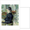 Adele Tapie de Celeyran Countess of Toulouse-Lautrec-Monfa in the Salon of Chateau de Malrome, 1887 by Henri de Toulouse-Lautrec