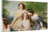 Empress Eugenie and her Ladies in Waiting by Franz Xaver Winterhalter