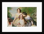 Empress Eugenie and her Ladies in Waiting by Franz Xaver Winterhalter