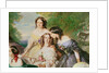Empress Eugenie and her Ladies in Waiting by Franz Xaver Winterhalter