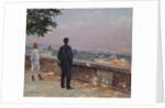 Paris from the observatory at Meudon by Jules Ernest Renoux