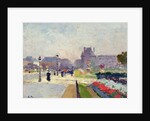 Avenue Paul Deroulede, Tuileries, Paris by Jules Ernest Renoux