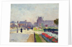 Avenue Paul Deroulede, Tuileries, Paris by Jules Ernest Renoux