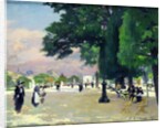 The Tuileries by Jules Ernest Renoux