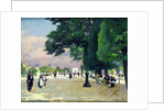The Tuileries by Jules Ernest Renoux