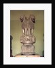Lion capital from the Pillar of Emperor Ashoka 273-236 BC by Indian