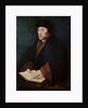 Portrait of Desiderius Erasmus of Rotterdam by Hans Holbein the Younger