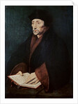 Portrait of Desiderius Erasmus of Rotterdam by Hans Holbein the Younger