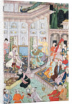 Meeting between Babur and Bedi Az Zaman Mirza, 16th-17th century by School Indian