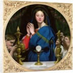 The Virgin of the Host, 1854 by Jean Auguste Dominique Ingres