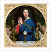 The Virgin of the Host, 1854 by Jean Auguste Dominique Ingres
