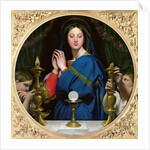 The Virgin of the Host, 1854 by Jean Auguste Dominique Ingres