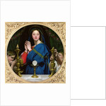 The Virgin of the Host, 1854 by Jean Auguste Dominique Ingres