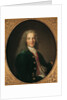 Portrait of Voltaire after 1718 by Nicholas de Largilliere