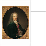 Portrait of Voltaire after 1718 by Nicholas de Largilliere