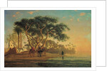 Arab Oasis, 1853 by Narcisse Berchere
