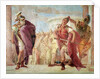 Minerva Preventing Achilles from Killing Agamemnon by Giovanni Battista (1696-1770) Tiepolo