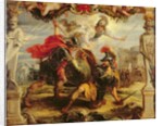 Achilles Defeating Hector, 1630-32 by Peter Paul Rubens