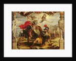 Achilles Defeating Hector, 1630-32 by Peter Paul Rubens