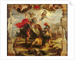 Achilles Defeating Hector, 1630-32 by Peter Paul Rubens