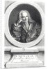Portrait of Francois Quesnay engraved by Johan Georg Wille by J. Chevallier