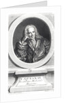 Portrait of Francois Quesnay engraved by Johan Georg Wille by J. Chevallier