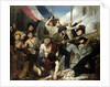 Scene of the 1830 Revolution by Philibert Rouviere