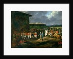 The English Prisoners at Astorga Being Presented to Napoleon Bonaparte in 1809, 1810 by Hippolyte Lecomte