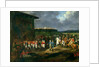 The English Prisoners at Astorga Being Presented to Napoleon Bonaparte in 1809, 1810 by Hippolyte Lecomte