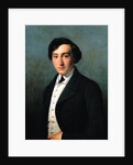 Portrait of Lucien Petipa 1849 by Louise Adelaide Desnos