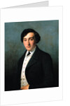 Portrait of Lucien Petipa 1849 by Louise Adelaide Desnos